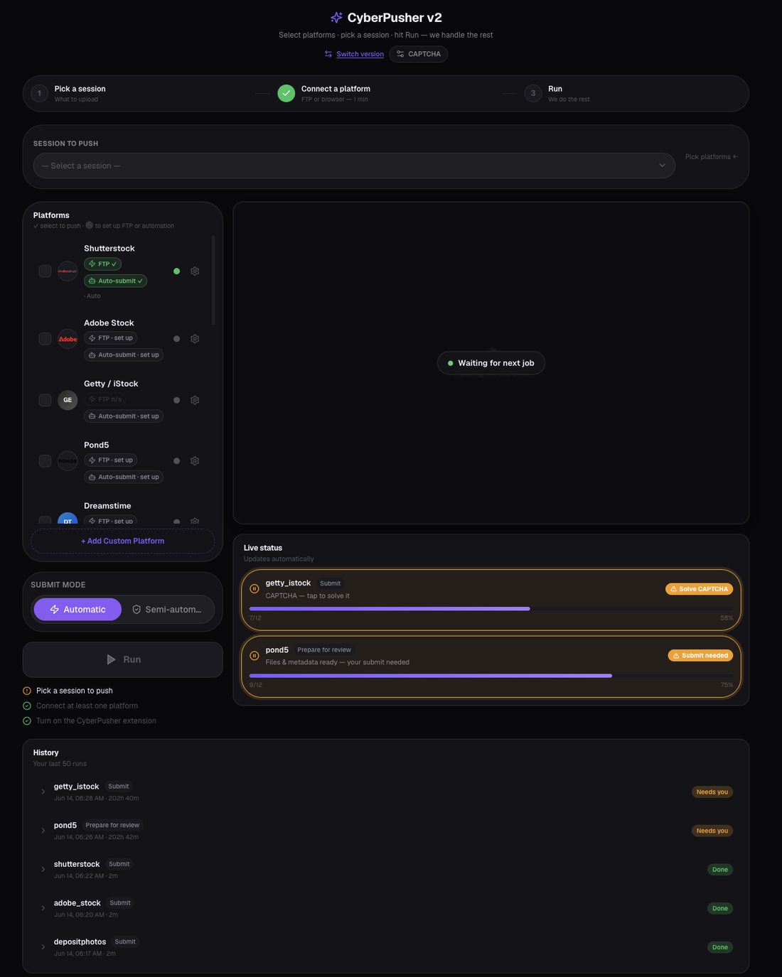 CyberStock CyberPusher