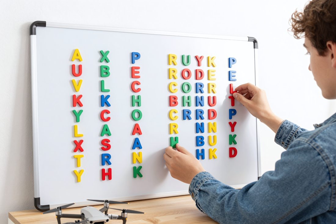 Organizing keywords precisely