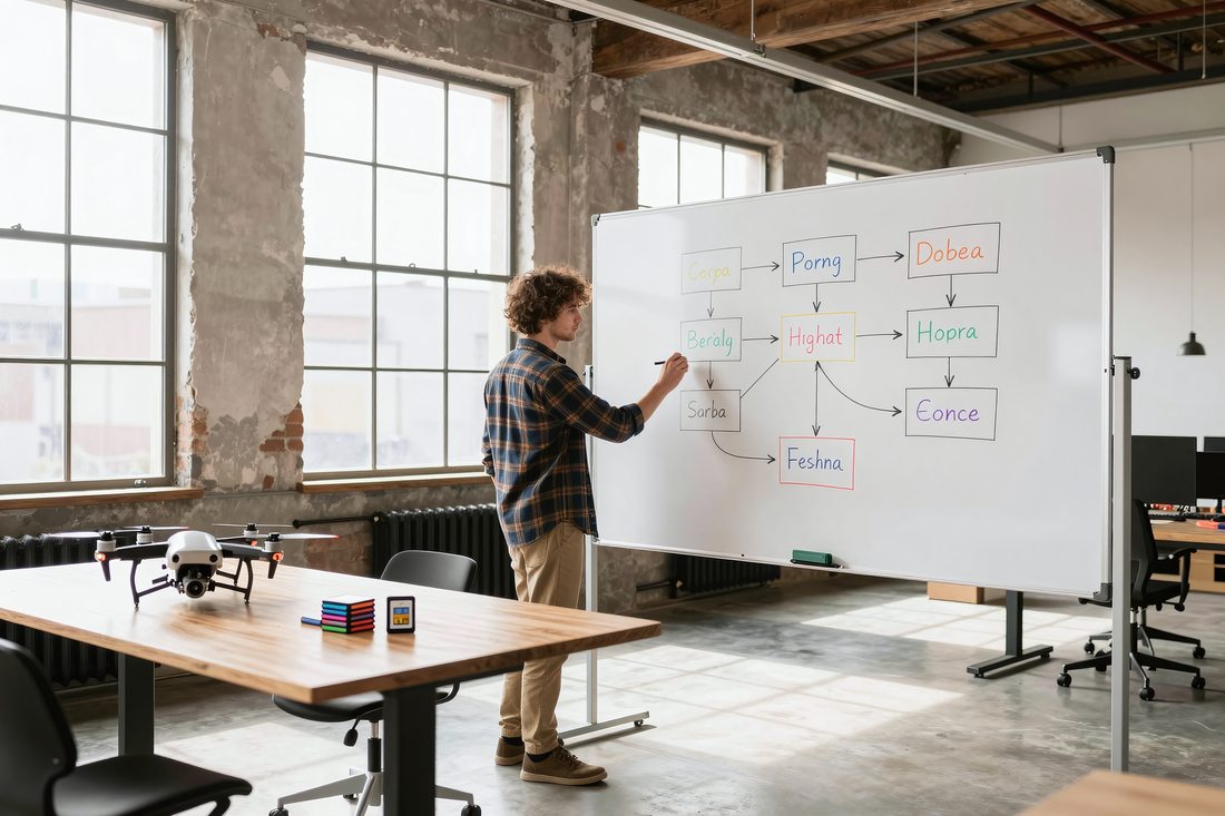 Step-by-step workflow planning