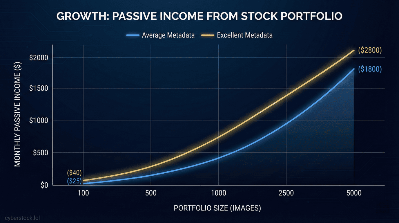 Microstock Passive Income in 2026: What Is Actually Realistic