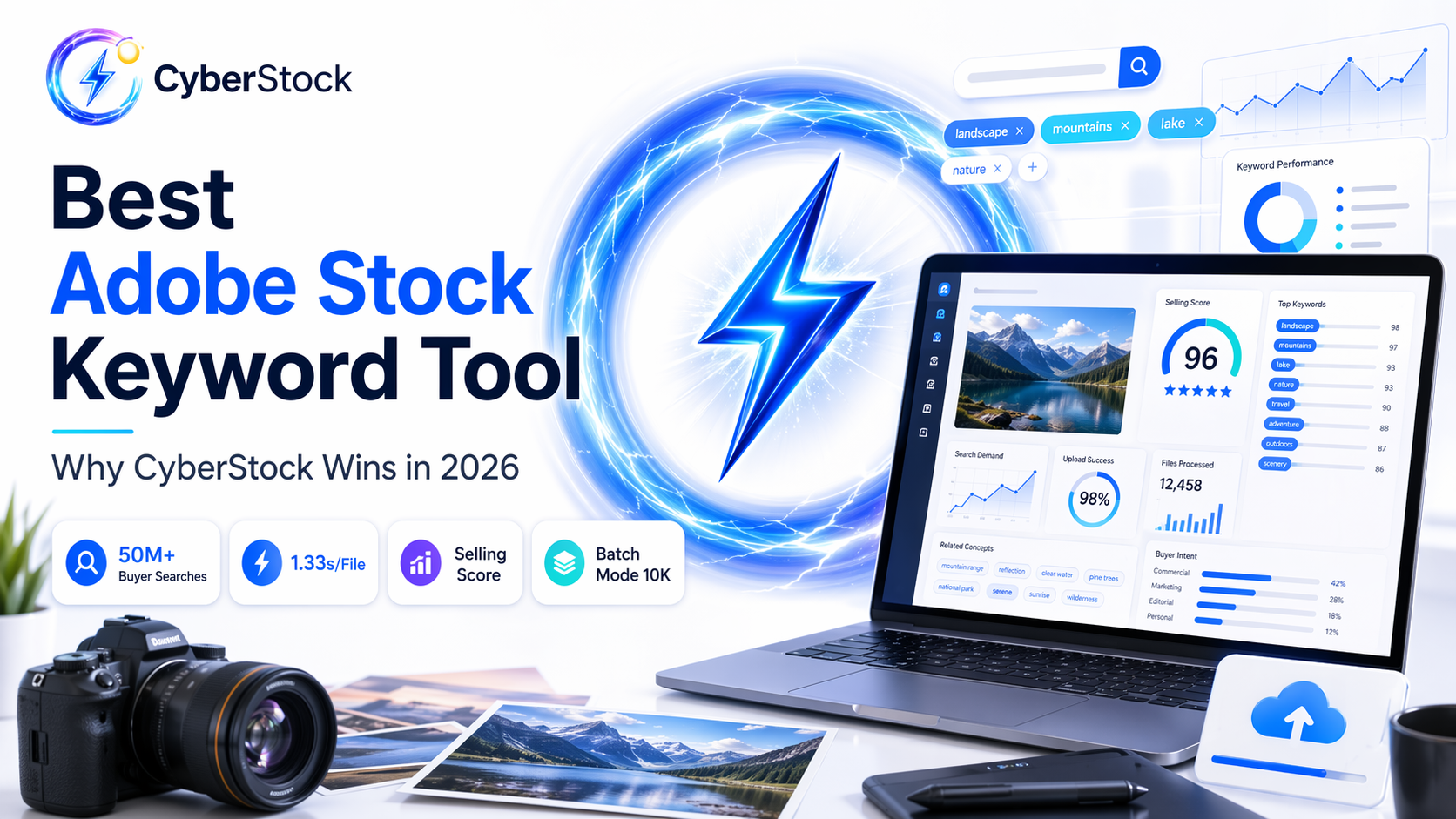 Adobe Stock Keyword Tool: Why CyberStock Is the Best Choice for Contributors in 2026
